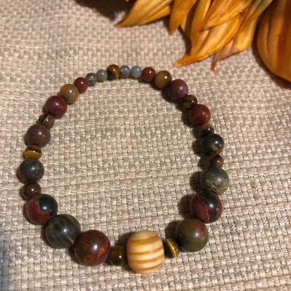 Picasso Jasper Bracelet - Picture 2 of 2